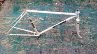 Very small vintage road bike frame & fork