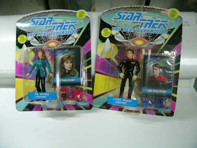 STAR TREK The Next Generation  6 inch figures new in package in Toys & Games in Kitchener / Waterloo - Image 5