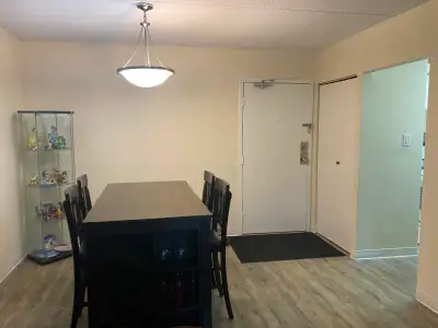 2 bedroom pet friendly apartment for sublet for July.31/2026. Main floor suite with enclosed patio a...