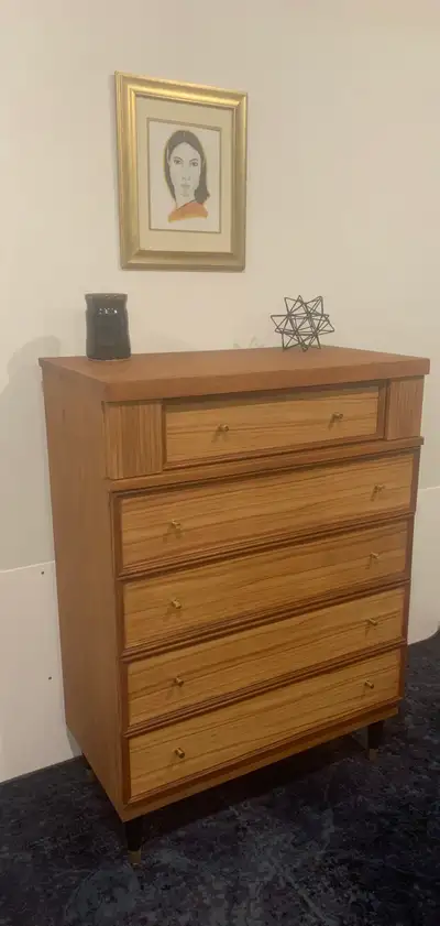 restored Mcm dresser vintage, View more