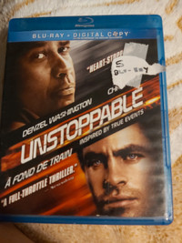 Unstoppable blu ray only I'm case 