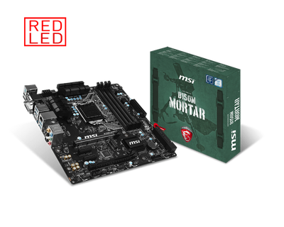 MSI B150M Mortar + Intel i7-6700 + 32GB RAM Corsair + Fan + I/O, View more