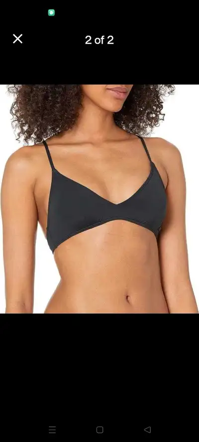 Upgrade your swimwear collection with this sleek and stylish black bikini set. Perfect for poolside...