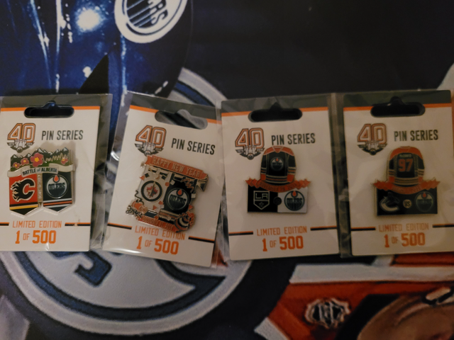 Oilers 40th Anniversary Lithograph Set in Arts & Collectibles in Edmonton - Image 6