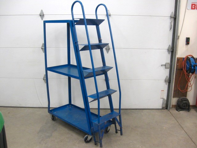 Industrial Rolling Ladder / Product Cart in Ladders & Scaffolding in Norfolk County - Image 2