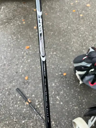 ping left handed golf cubs & bag & cart, View more