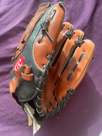 Left hand baseball mitt