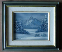 Winter landscape Oil Painting
