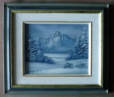 Winter landscape Oil Painting, View more