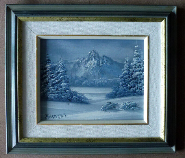 Winter landscape Oil Painting in Arts & Collectibles in City of Toronto