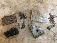 Torino Case, Brooch, Earring & Necklace Sets;  $10. for all