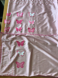 Twin butterfly duvet cover set