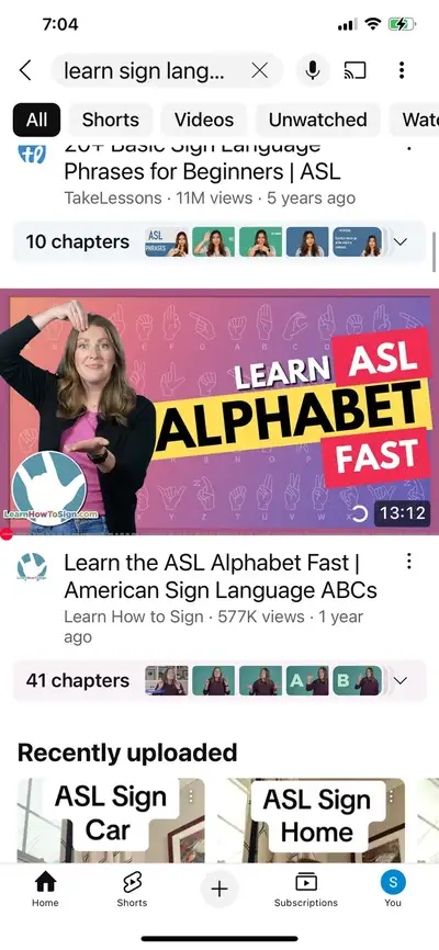 sign language , View more