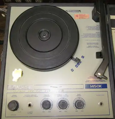 Vintage record player Califone 1450K c.1979, View more