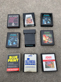 Atari 2600 cartridges - various titles - prices listed