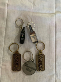Assorted beer Liquor Key chains or Beer Bottle openers 