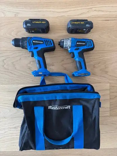 Drill and Impact Driver Set, View more