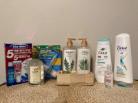 NEW Assorted Beauty/Bathroom Products