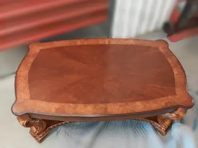 Solid wood coffee table, View more