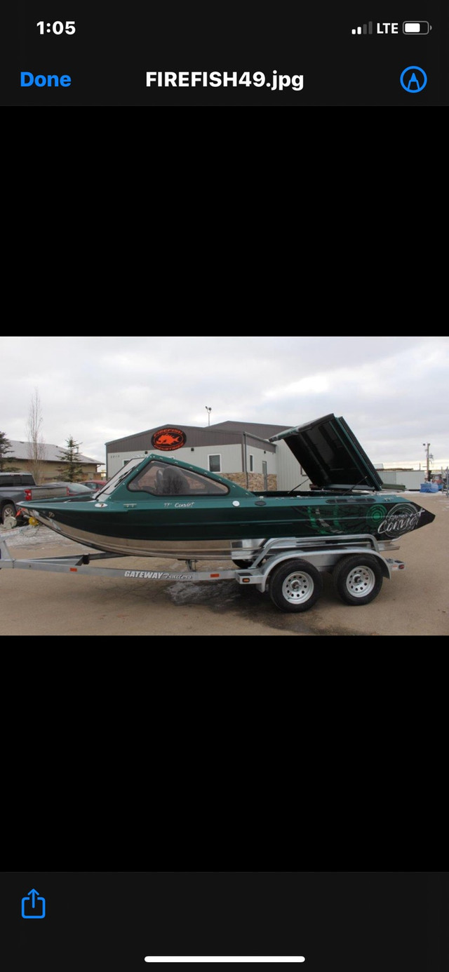 2020 Firefish 17’ Convict in Powerboats & Motorboats in Edmonton - Image 2