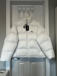 Oversized Balenciaga 3B Sports Icon Ski Puffer - Size 44 - NEW