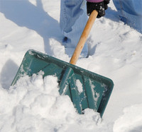 Snow shoveling 