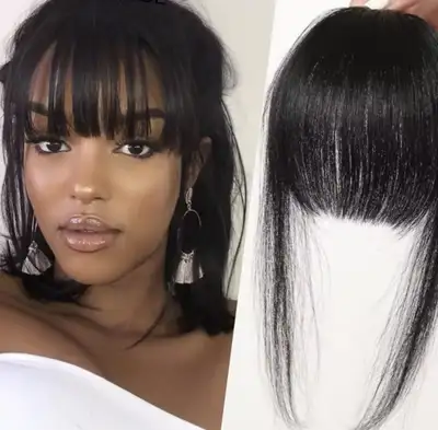 100% Human hair Bangs , View more