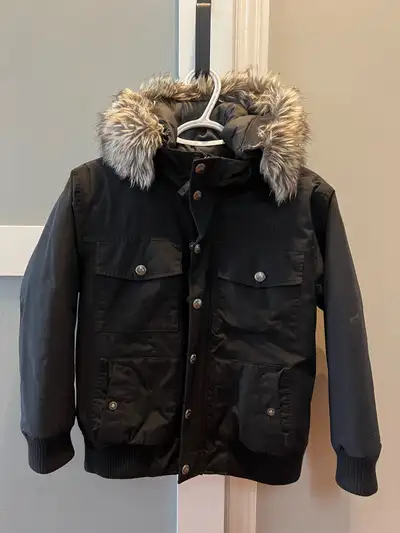Northface Boys M (10-12yrs) Gotham Black Winter Jacket, View more