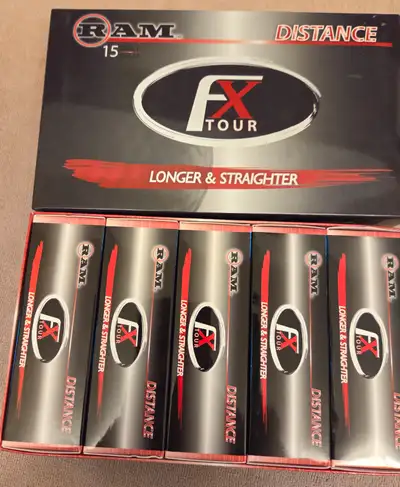FX GOLF BALLS (15) TOUR LONGER & STRAIGHTER