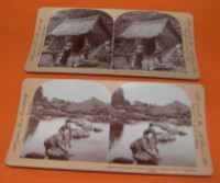 Keystone Stereo View Company Cards #14004 - #14020 Japan