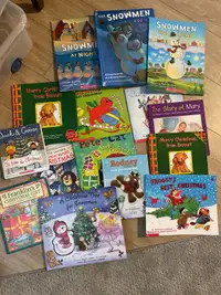 15 children’s Christmas and winter story books