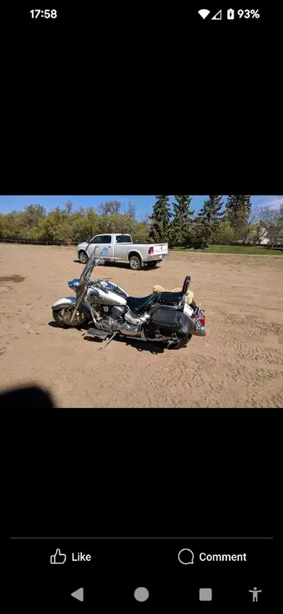 Selling my special edition Yamaha 1100 Vstar. Always parked inside. Not driven for 3 years due to he...