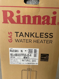 Rinnai New Tankless Water Heater