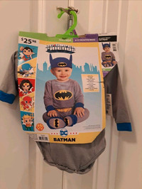 Brand New "BATMAN" Baby costume; 6-12 months