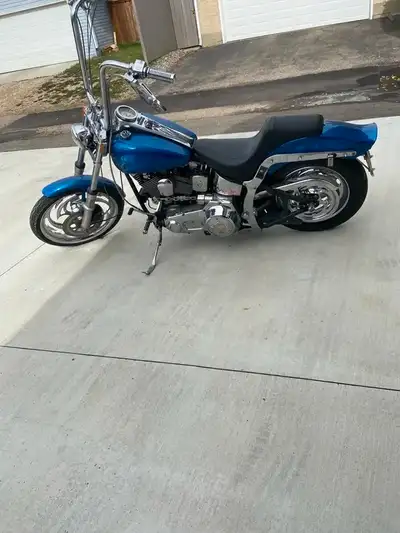 This motorcycle is for sale by the original owner. Call/text Shawn 780-446-9309. I have customized a...