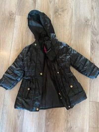 4t black puffer coat 