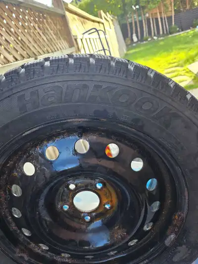 Asking 600.00 or best offer. For sale: Gently used snow tires, used for only one winter. Originally...