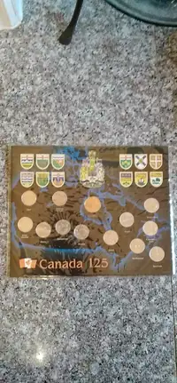 Canada 125 coin set 