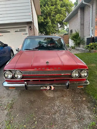 1965 RAMBLER MARLIN TWIN-STICK FASTBACK — $22,000 OBO Georgina, ON 287ci V8 (4.7L) · 198hp · 3-speed...