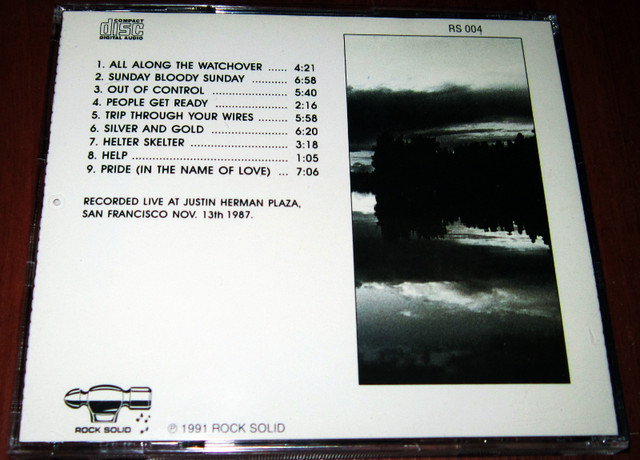 CD :: U2 – In The Name Of Love in CDs, DVDs & Blu-ray in Hamilton - Image 2