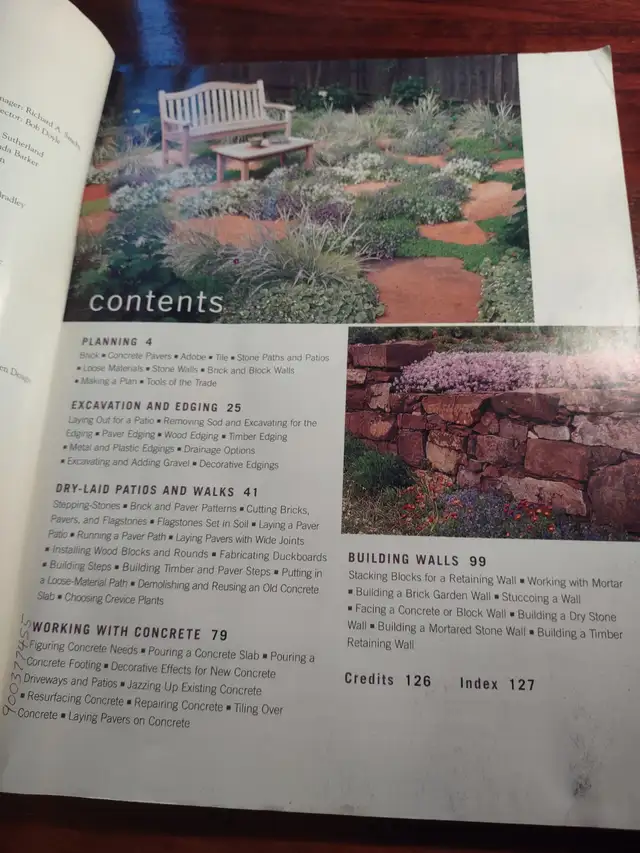 How to Build Walks,Walls & Patio Floors By Sunset Books. in Non-fiction in Guelph - Image 3