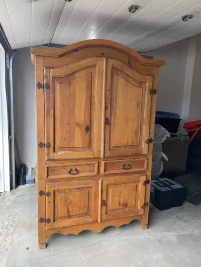 Mexican Pine Armoire, View more