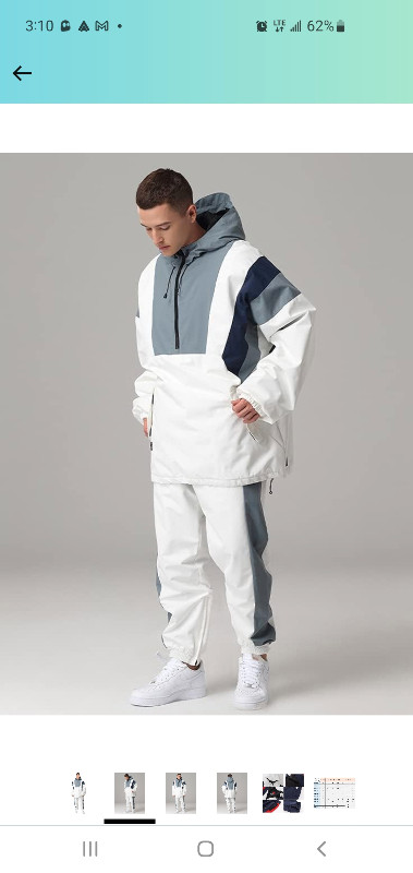 Mens Snowboarding Suit Waterproof Windproof Ski Jacket Pants XL in Men's in City of Toronto - Image 2