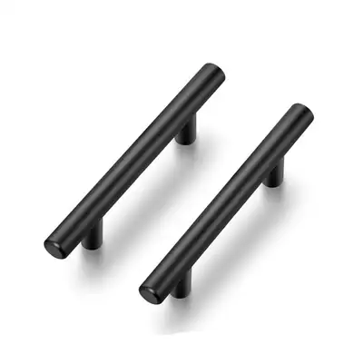 NEW - 10 Matte black handles, 7.5" length-5" Centre to Centre, View more