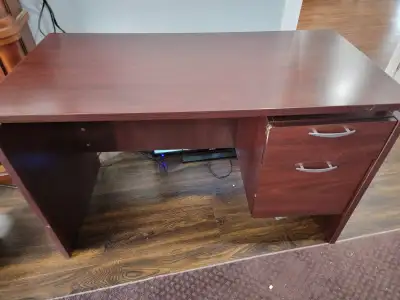 Office desk with managers chair, View more