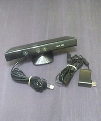 Official Xbox 360 Kinect sensor camera with USB AC adapter power