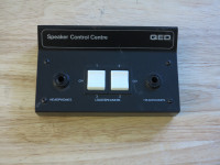 QED 24/1 speaker and headphone selector switch