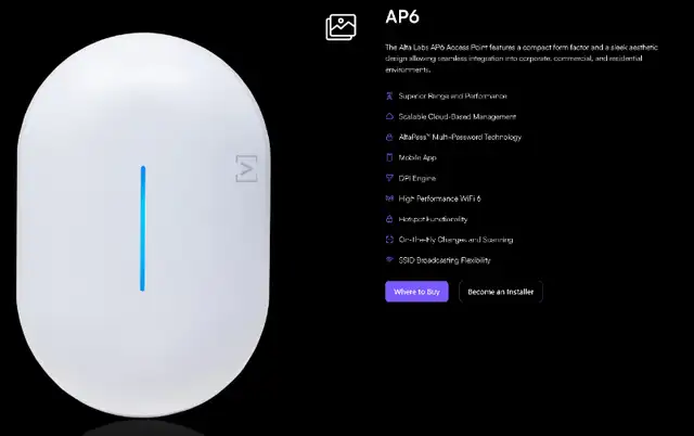 OPEN BOX - Alta Labs Switch and 2 x Access Points 6 in Networking in City of Toronto - Image 6