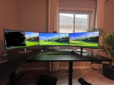 Autonomous L Shaped Standing Desk, View more