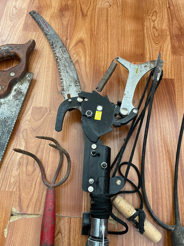 Yard Tools - High Branch Trimmer, Spade Shovel, Large Rake in Hand Tools in Windsor Region - Image 4